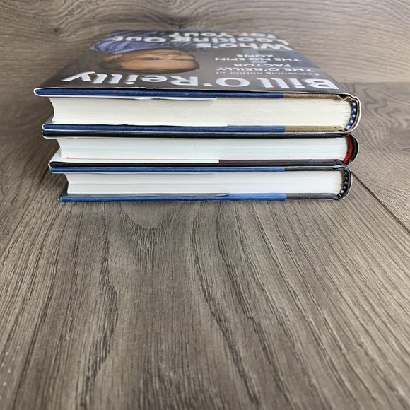 Bill O'Reilly HC Lot Of 3 Books - Factor, Who’s Looking Out 4 U …, No Spin Zone - Picture 6 of 13